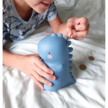 Tirelire dinosaure Trex - décoration - A Little Lovely Company