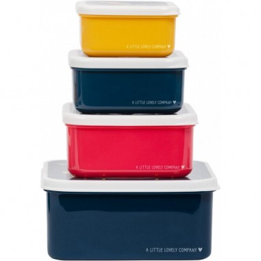 4 boites à goûter espace - A Little Lovely Company