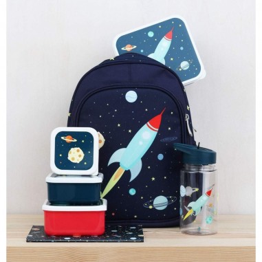 4 boites à goûter espace - A Little Lovely Company