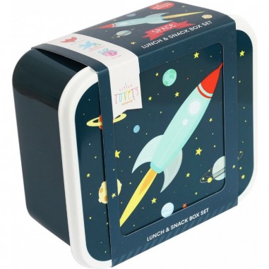4 boites à goûter espace - A Little Lovely Company