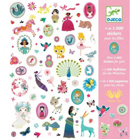 1000 stickers Sweet - Djeco