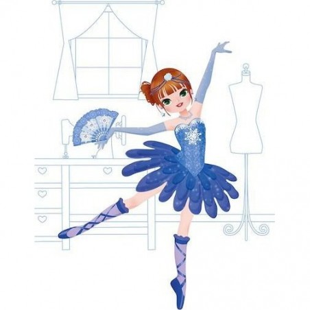 Cahier créatif Ballerines Défilés de Mode