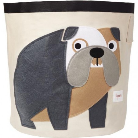 Sac à jouets bulldog - 3 Sprouts
