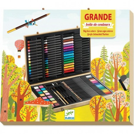 Grande boite de coloriage - Djeco