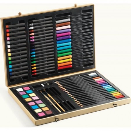 Grande boite de coloriage - Djeco