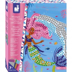 Coffret mosaïques "Dauphins et sirènes" - Janod