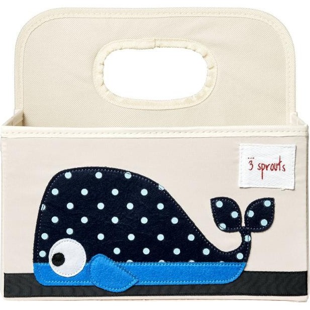 3 Sprouts Petit panier de rangement baleine