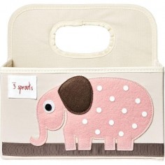 Petit panier de rangement éléphant - 3 Sprouts