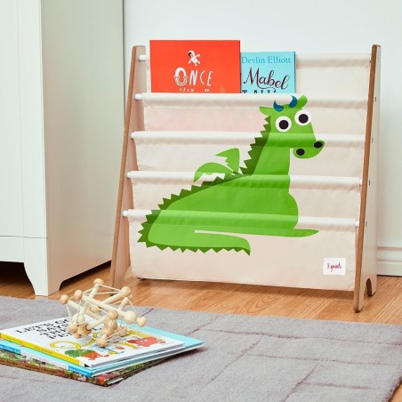 Rangement livres dragon - 3 Sprouts