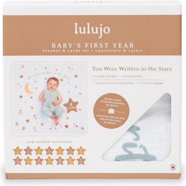 Lange en coton & cartes - Written in the stars - Lulujo
