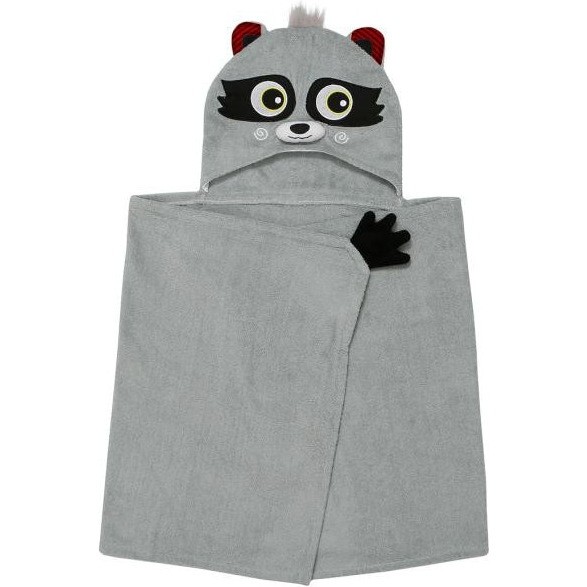Zoocchini Serviette de bain enfant ratonlaveur