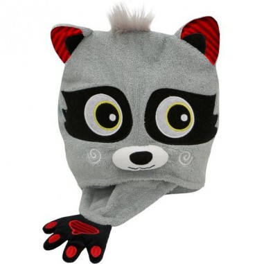 Serviette de bain enfant raton-laveur - Zoocchini