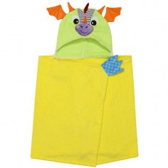 Serviette de bain enfant dragon - Zoocchini