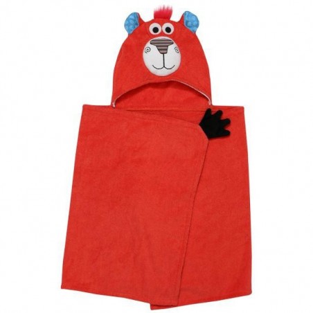 Serviette de bain enfant ours - Zoocchini