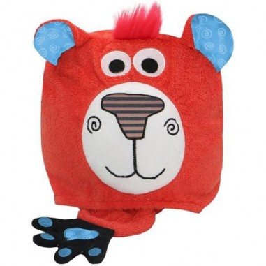 Serviette de bain enfant ours - Zoocchini