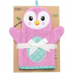 Gant de bain "Marionnette" pingouin - Zoocchini 2
