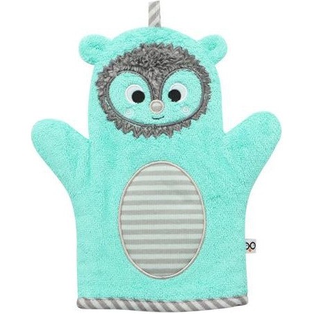 Gant de bain "Marionnette" hérisson - Zoocchini