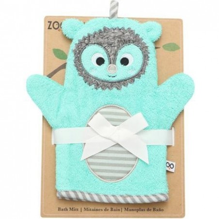 Gant de bain "Marionnette" hérisson - Zoocchini