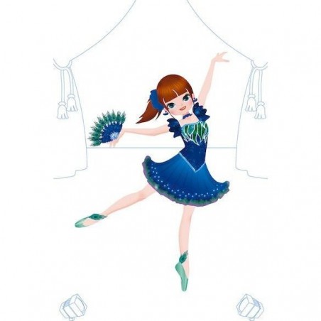 Cahier créatif Ballerines Défilés de Mode