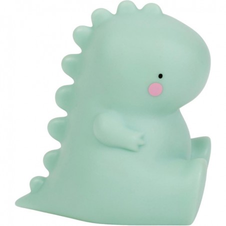 Petite veilleuse T-rex vert - A Little Lovely Company