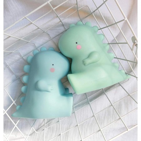 Petite veilleuse T-rex vert - A Little Lovely Company