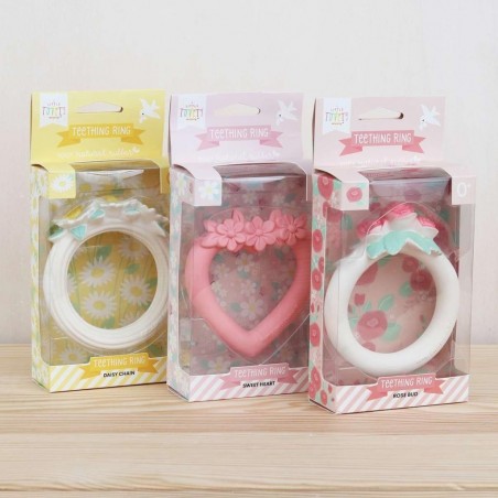Anneau de dentition boutons de roses - A Little Lovely Company