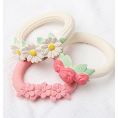 Anneau de dentition boutons de roses - A Little Lovely Company