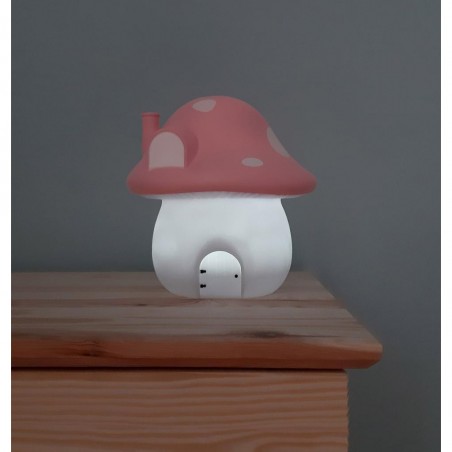Veilleuse Maison champignon - fées - A Little Lovely Company