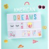 Set de lettres - American dreams - A Little Lovely Company