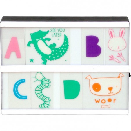 Set de lettres pastel - A Little Lovely Company