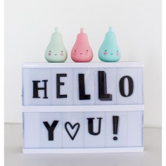 Set de lettres - Funky - black - A Little Lovely Company