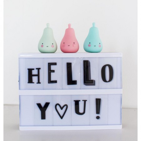 Set de lettres - Funky - black - A Little Lovely Company