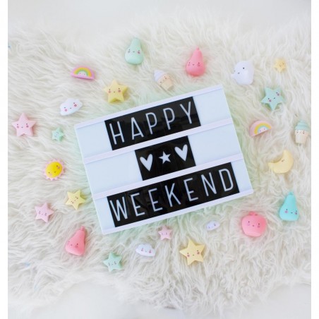 Set de lettres - Basic - monochrome - A Little Lovely Company