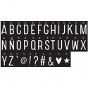 Set de lettres - Basic - monochrome - A Little Lovely Company