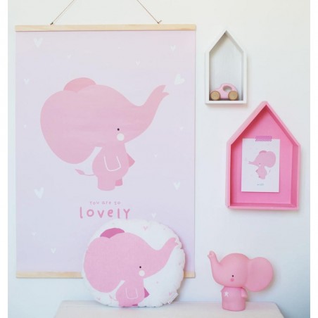 Tirelire éléphant - rose - A Little Lovely Company