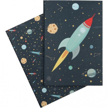 Carnets A5 espace - A Little Lovely Company