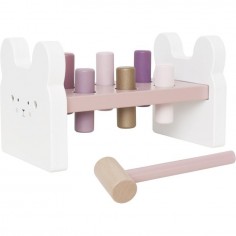 Jeu bois marteau Lapin - Jabadabado