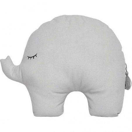 Coussin Elephant gris - Jabadabado
