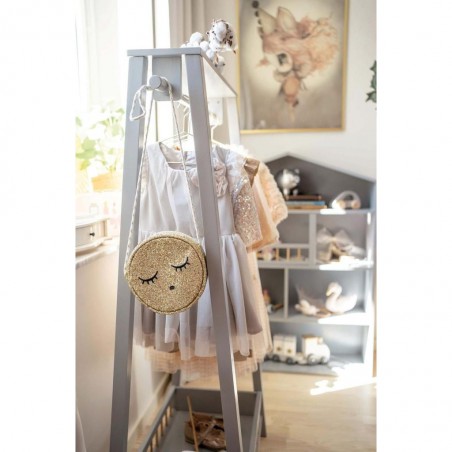 Portant vêtements bois gris - Jabadabado