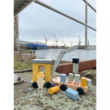 Grue avec aimant - Jabadabado