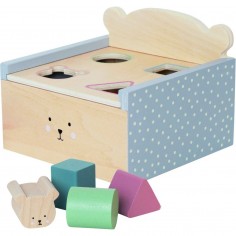 Boîte d'éveil bois teddy - Jabadabado