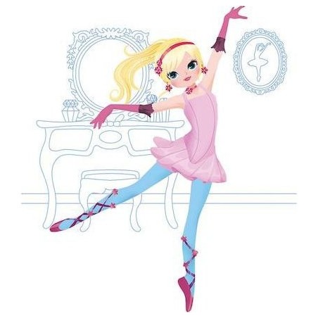 Cahier créatif Ballerines Défilés de Mode