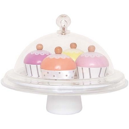 Plateau avec cupcakes - Cuisine Et Dînette