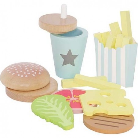 Coffret repas burger - Cuisine Et Dînette