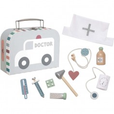 Mallette docteur grise - Jeux En Bois