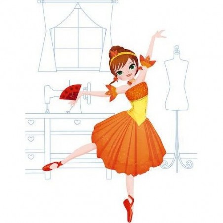 Cahier créatif Ballerines Défilés de Mode