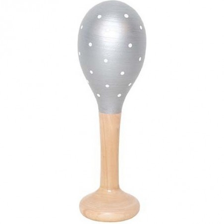 Maraccas bois silver - Instruments de musique