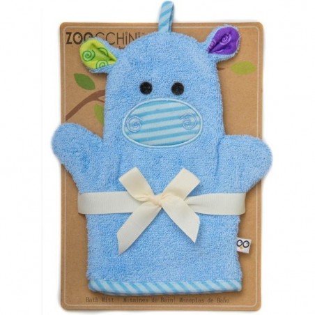 Gant de bain "Marionnette" Hippo - Capes De Bain Bébé Et Gant "marionette"