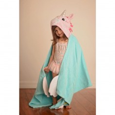 Allie la licorne serviette enfant - Capes De Bain Enfant