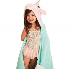 Allie la licorne serviette enfant - Capes De Bain Enfant 2